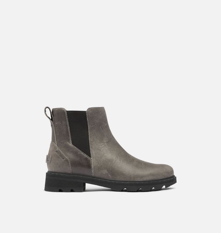 Sorel Dam Stövlar Mörk Grå - Lennox™ Chelsea Mid - GYJ-627349
